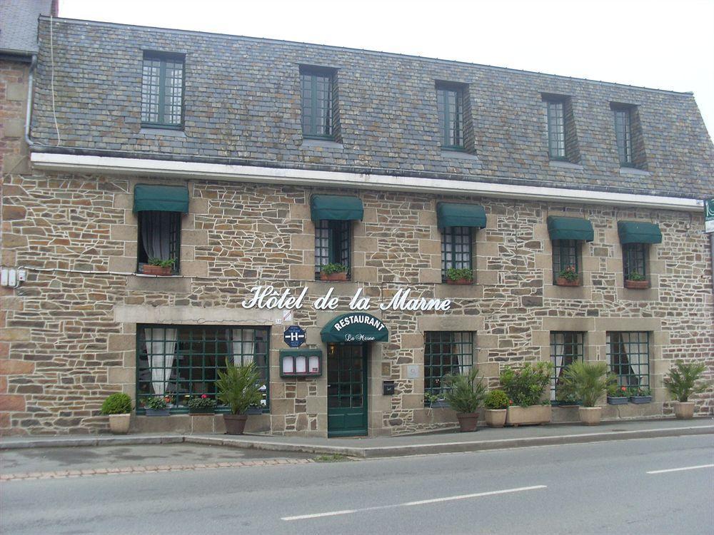 Hotel Restaurant De La Marne Paimpol Exteriör bild